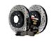 StopTech Truck Axle Slotted and Drilled 8-Lug Brake Rotor and Pad Kit; Front (12-22 4WD F-250 Super Duty)