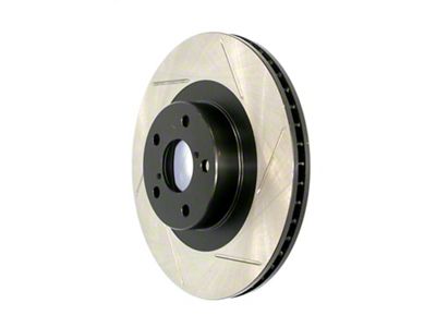 StopTech Sport Slotted 8-Lug Rotor; Front Driver Side (11-10/21/12 2WD F-350 Super Duty DRW)