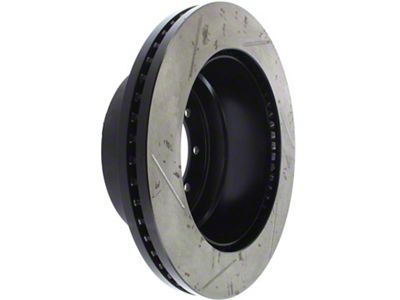 StopTech Sport Slotted 8-Lug Rotor; Rear Driver Side (10/22/12-22 F-350 Super Duty DRW)