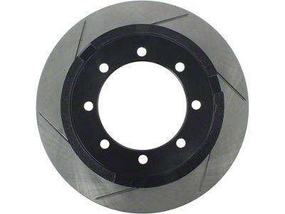 StopTech Sport Slotted 8-Lug Rotor; Rear Passenger Side (10/22/12-22 F-350 Super Duty DRW)