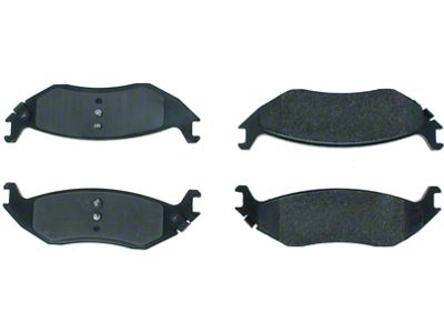 StopTech Sport Premium Semi-Metallic Brake Pads; Rear Pair (02-18 RAM 1500, Excluding SRT-10 & Mega Cab)