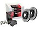 StopTech Street Axle Drilled and Slotted 5-Lug Brake Rotor and Pad Kit; Front (2004 RAM 1500 SRT-10)