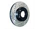 StopTech Sport Drilled and Slotted 8-Lug Rotor; Front Passenger Side (09-18 RAM 2500)