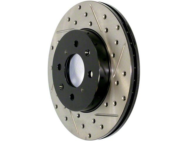 StopTech Sport Drilled and Slotted 8-Lug Rotor; Rear Driver Side (03-08 RAM 2500)