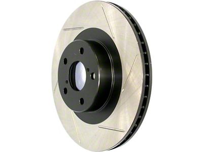 StopTech Sport Slotted 8-Lug Rotor; Rear Driver Side (10-18 RAM 3500)