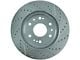 StopTech Sport Drilled and Slotted 6-Lug Rotor; Front Passenger Side (05-18 Sierra 1500)