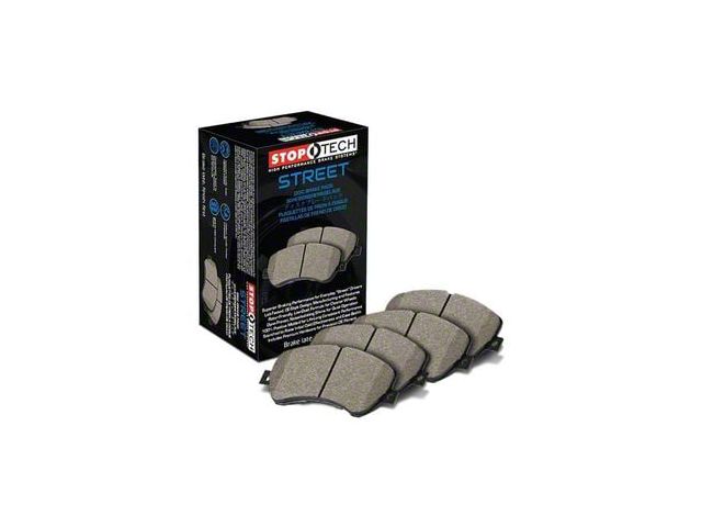 StopTech Sport Premium Semi-Metallic Brake Pads; Rear Pair (99-01 Sierra 1500 w/o Limited Slip Differential; 01-02 Sierra 1500 w/ 2-Wheel Steering; 2003 Sierra 1500 w/ Quadrasteer)