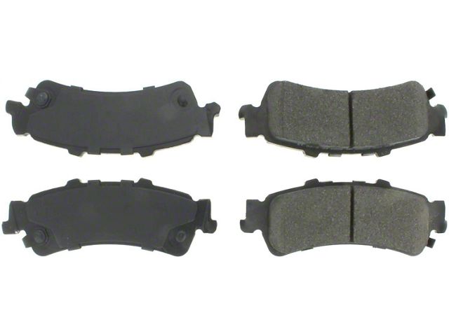 StopTech Sport Ultra-Premium Composite Brake Pads; Rear Pair (99-01 Sierra 1500 w/o Limited Slip Differential; 01-02 Sierra 1500 w/ 2-Wheel Steering; 2003 Sierra 1500 w/ Quadrasteer)