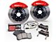 StopTech ST-60 Trophy Sport Slotted Coated 2-Piece Front Big Brake Kit; Silver Calipers (07-13 Sierra 1500)
