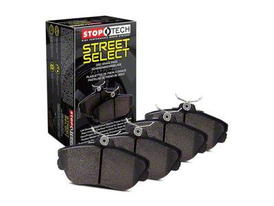 StopTech Street Select Semi-Metallic and Ceramic Brake Pads; Rear Pair (14-18 Sierra 1500)