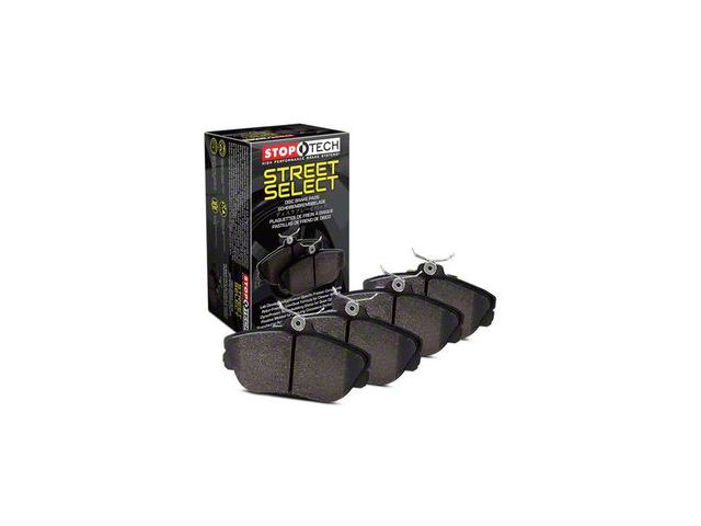 StopTech Street Select Semi-Metallic and Ceramic Brake Pads; Rear Pair (14-18 Sierra 1500)