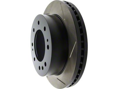 StopTech Sport Slotted 8-Lug Rotor; Front Driver Side (11-19 Sierra 2500 HD)