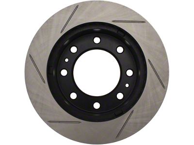 StopTech Sport Slotted 8-Lug Rotor; Front Passenger Side (07-10 Sierra 2500 HD)
