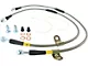 StopTech Stainless Steel Braided Brake Line Kit; Front (07-19 Sierra 2500 HD)