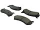 StopTech Street Select Semi-Metallic and Ceramic Brake Pads; Rear Pair (07-10 Sierra 2500 HD)
