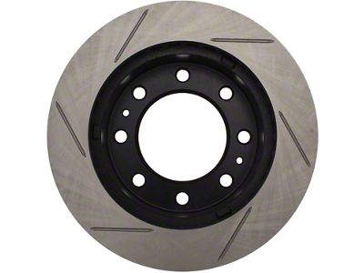 StopTech Sport Slotted 8-Lug Rotor; Front Driver Side (07-10 Sierra 3500 HD)