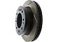 StopTech Sport Slotted 8-Lug Rotor; Front Passenger Side (11-19 Sierra 3500 HD)