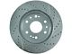 StopTech Sport Drilled and Slotted 6-Lug Rotor; Front Passenger Side (05-18 Silverado 1500)