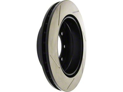 StopTech Sport Slotted 6-Lug Rotor; Rear Driver Side (2005 Silverado 1500 Crew Cab w/ Quadrasteer)