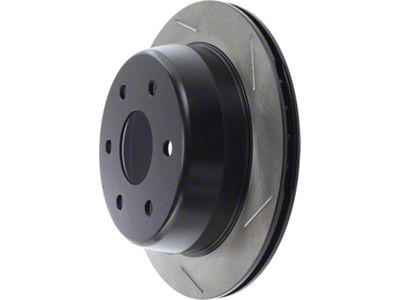 StopTech Sport Slotted Rotor; Rear Driver Side (99-05 Silverado 1500 w/ Single Piston Rear Calipers; 2006 Silverado 1500 Hybrid)