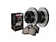 StopTech Truck Axle Slotted 6-Lug Brake Rotor and Pad Kit; Front and Rear (07-13 Silverado 1500 w/ Rear Disc Brakes)