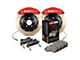 StopTech ST-60 Performance Slotted Coated 2-Piece Rear Big Brake Kit; Red Calipers (07-20 Tahoe)