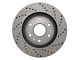 StopTech Sport Drilled and Slotted 6-Lug Rotor; Front Passenger Side (07-20 Yukon)