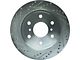 StopTech Sport Drilled and Slotted 6-Lug Rotor; Rear Driver Side (07-20 Yukon)