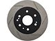 StopTech Sport Slotted 6-Lug Rotor; Front Driver Side (07-20 Yukon)