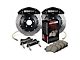 StopTech ST-60 Performance Drilled 2-Piece Front Big Brake Kit with 380x35mm Rotors; Black Calipers (07-14 Yukon)