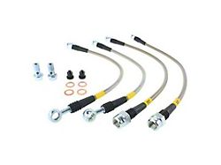StopTech Stainless Steel Braided Brake Line Kit; Rear (07-08 Yukon)