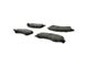 StopTech Street Select Semi-Metallic and Ceramic Brake Pads; Front Pair (2007 Yukon)