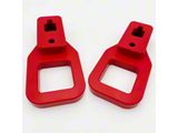 Big-D Tow Hooks with Black D-Ring; Front (04-26 F-150)