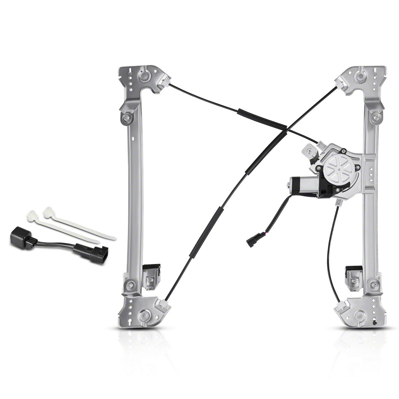 F-150 Power Window Regulator with Motor; Front Driver Side (04-08 F-150