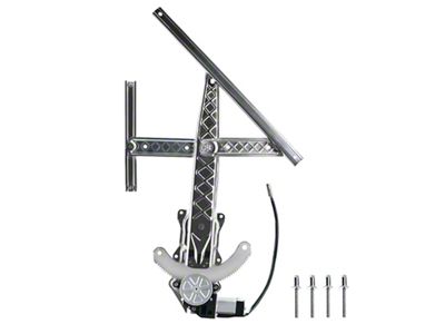 Power Window Regulator with Motor; Front Driver Side (99-03 F-150 Regular Cab, SuperCab)