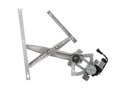 Power Window Regulator with Motor; Front Driver Side (11-12 F-250 Super Duty)