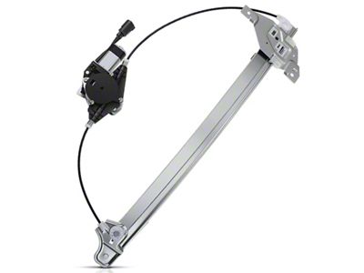 Power Window Regulator with Motor; Rear Passenger Side (13-16 F-250 Super Duty SuperCrew)