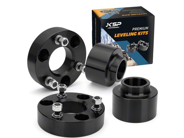 3-Inch Front / 2-Inch Rear Leveling Kit (09-24 4WD RAM 1500 w/o Air Ride, Excluding Rebel & TRX)