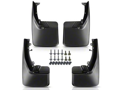 Mud Flap Splash Guards; Front and Rear (11-15 RAM 1500 w/o Fender Flares)