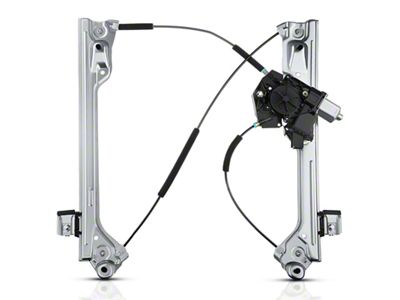 Power Window Regulator with Motor; Front Driver Side (15-19 Sierra 2500 HD)