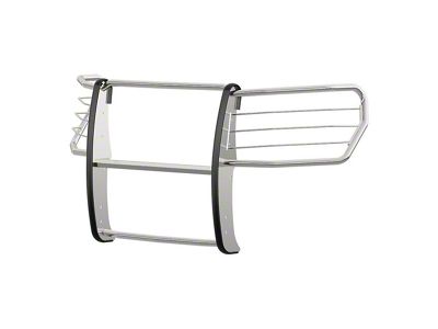 Grille Guard; Polished Stainless (19-21 Silverado 1500, Excluding Diesel; 2022 Silverado 1500 LTD, Excluding Diesel)