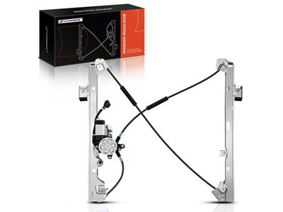Power Window Regulator with Motor; Front Driver Side (99-06 Silverado 1500)