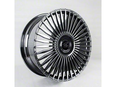 STR Fusion Forged STR803 Black Chrome 6-Lug Wheel; 20x9; 20mm Offset (15-20 Yukon)