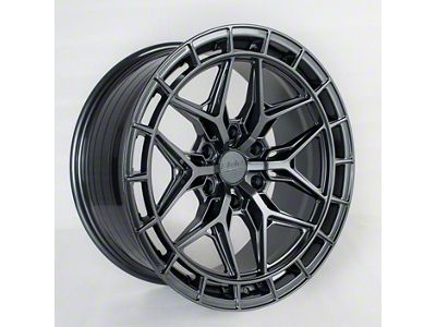 STR Fusion Offroad STR86 Gun Metal 6-Lug Wheel; 20x9; 15mm Offset (07-13 Silverado 1500)