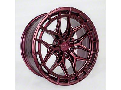 STR Fusion Offroad STR86 Satin Red 6-Lug Wheel; 20x9; 15mm Offset (07-14 Yukon)