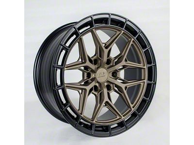 STR Fusion Offroad STR86 Satin Bronze Black Lip 6-Lug Wheel; 20x9; 15mm Offset (15-20 Yukon)