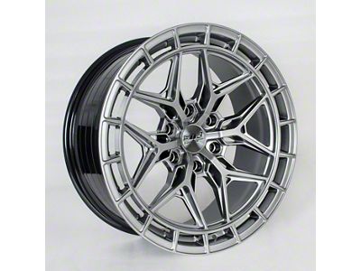 STR Fusion Offroad STR86 Hyper Black 6-Lug Wheel; 20x9; 15mm Offset (23-26 Colorado)