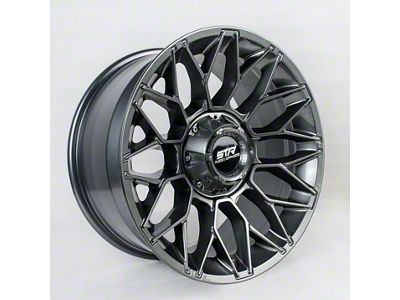 STR Fusion Offroad STR92 Gunmetal 5-Lug Wheel; 20x10; 0mm Offset (05-11 Dakota)