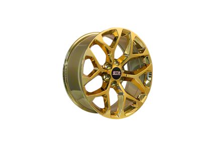 STR Racing STR701 Candy Gold 6-Lug Wheel; 22x9; 27mm Offset (14-18 Silverado 1500)
