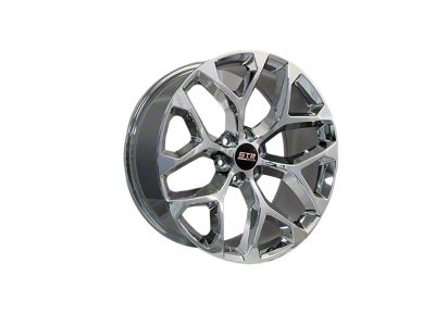 STR Racing STR701 Chrome 6-Lug Wheel; 22x9; 27mm Offset (19-26 RAM 1500)